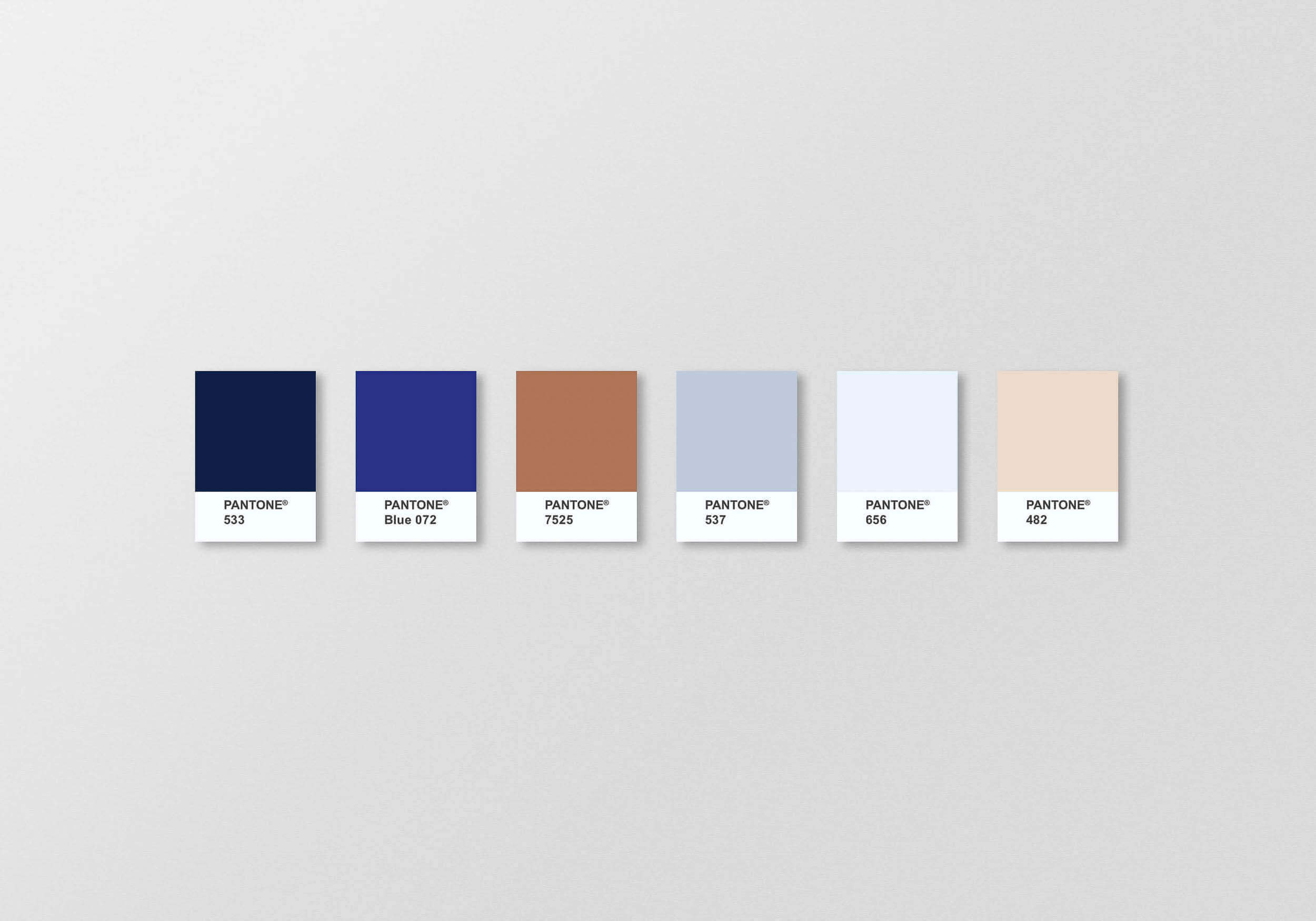 Die Farbpalette von Sharpening Edge, die durch Kommunikationsdesign entstand