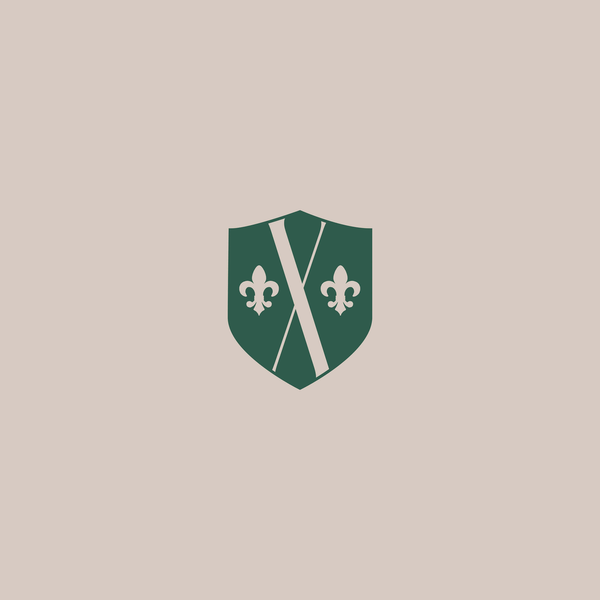 Das Wappen von RueX Values in Grün