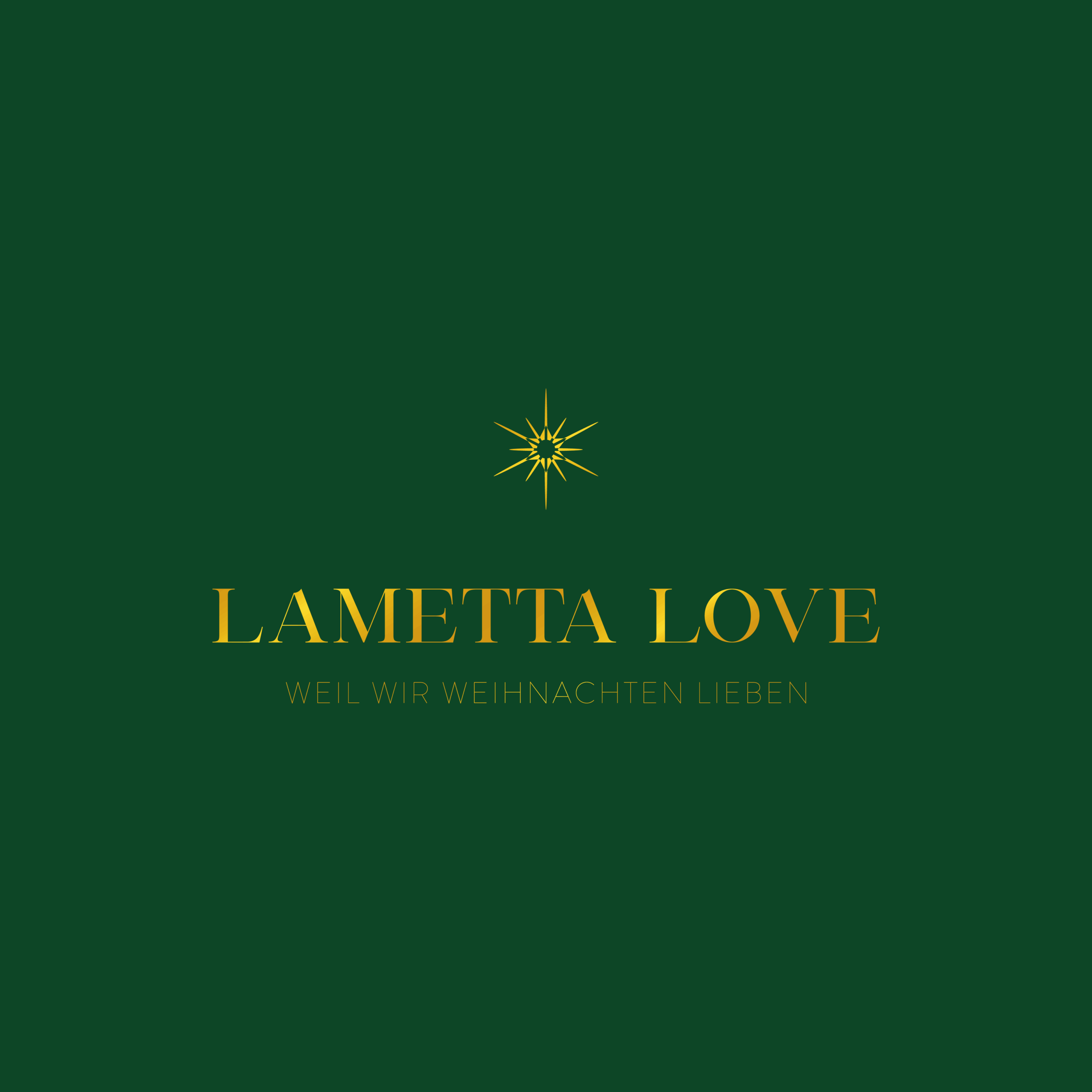 Das Logo der Firma LAMETTA LOVE, das durch Mediendesign entstand