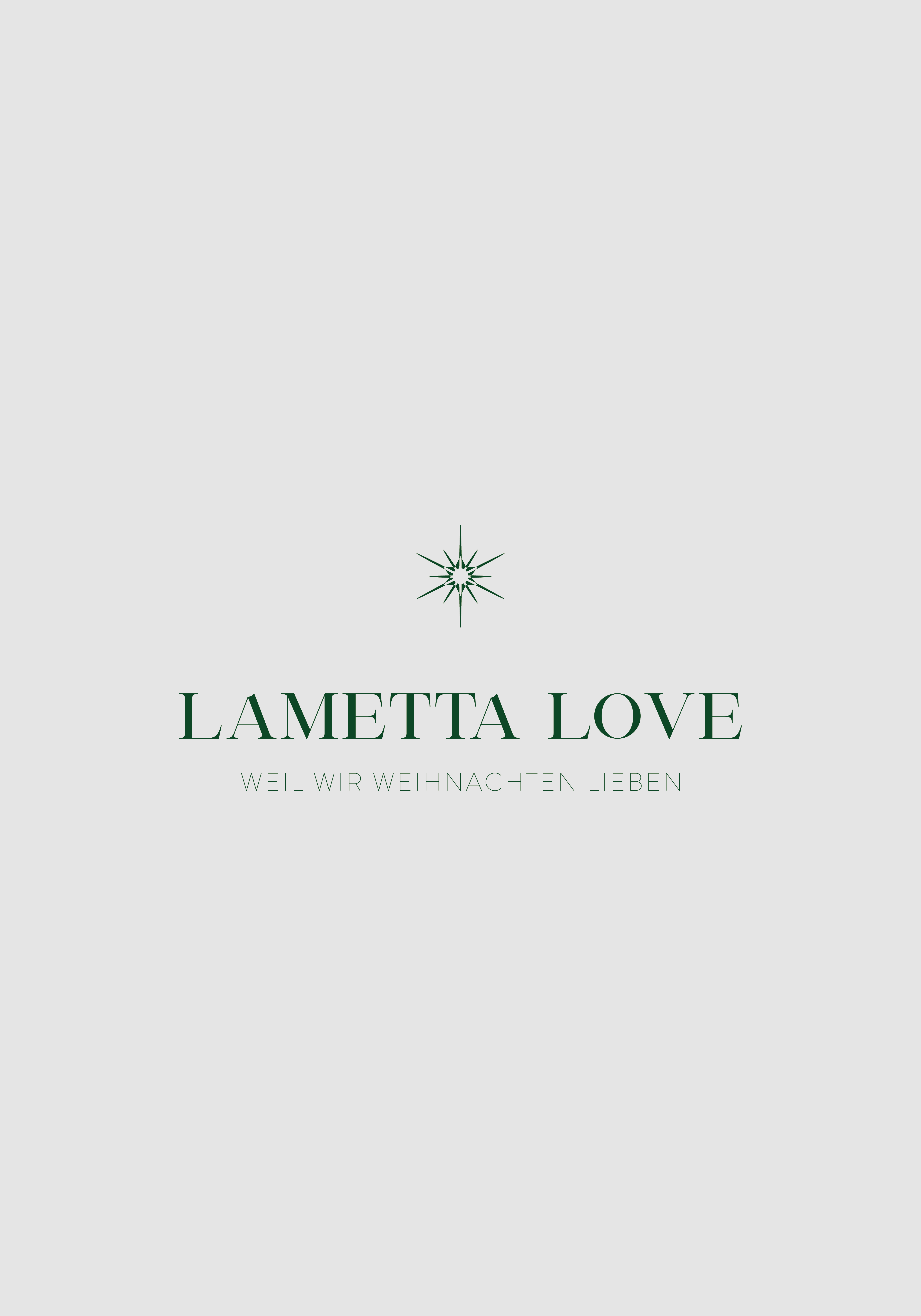 Das Logo der Firma LAMETTA LOVE, das durch Mediendesign entstand