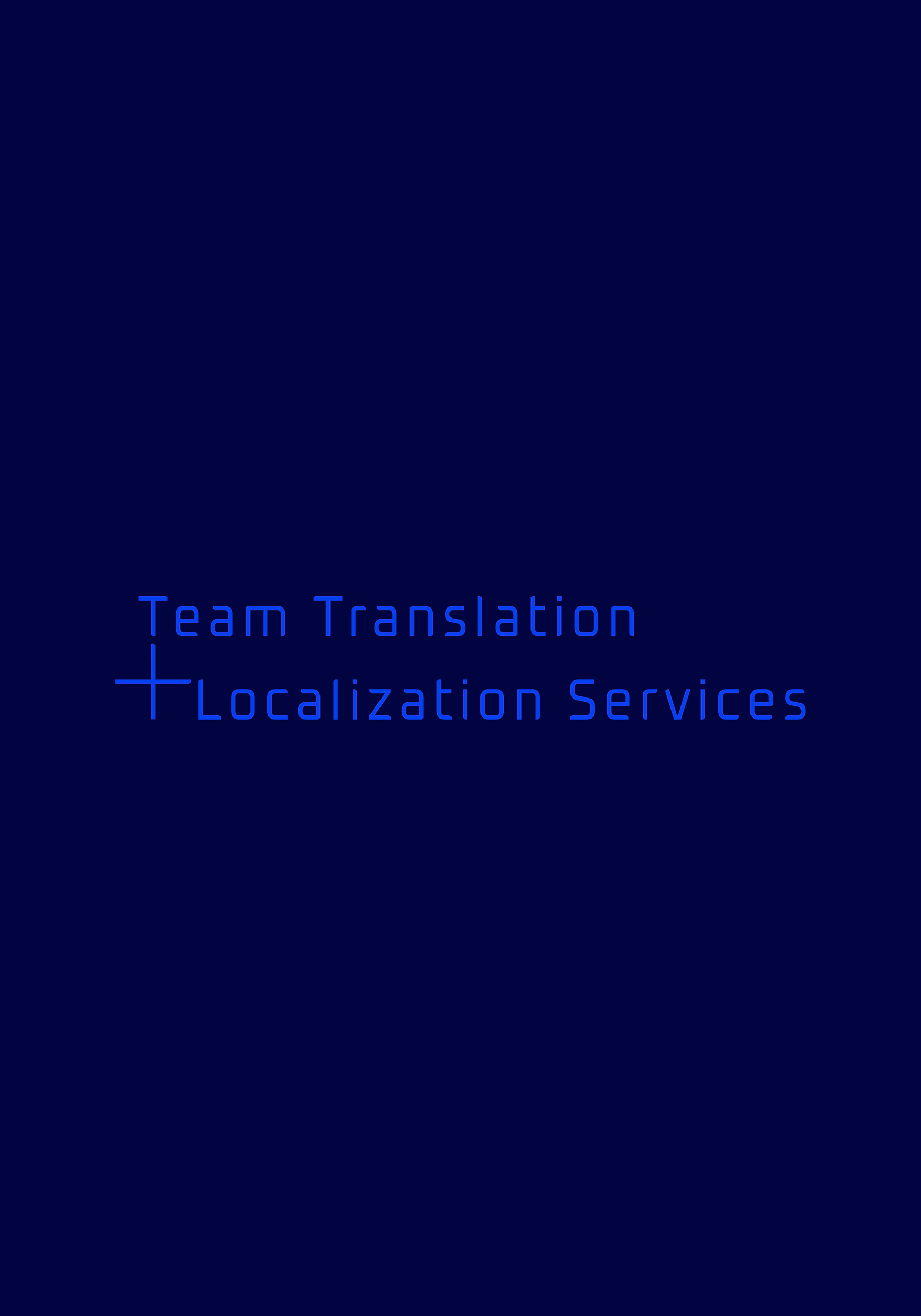 Das Logo von Team Translation + Localization Services, das durch Corporate Branding entstand