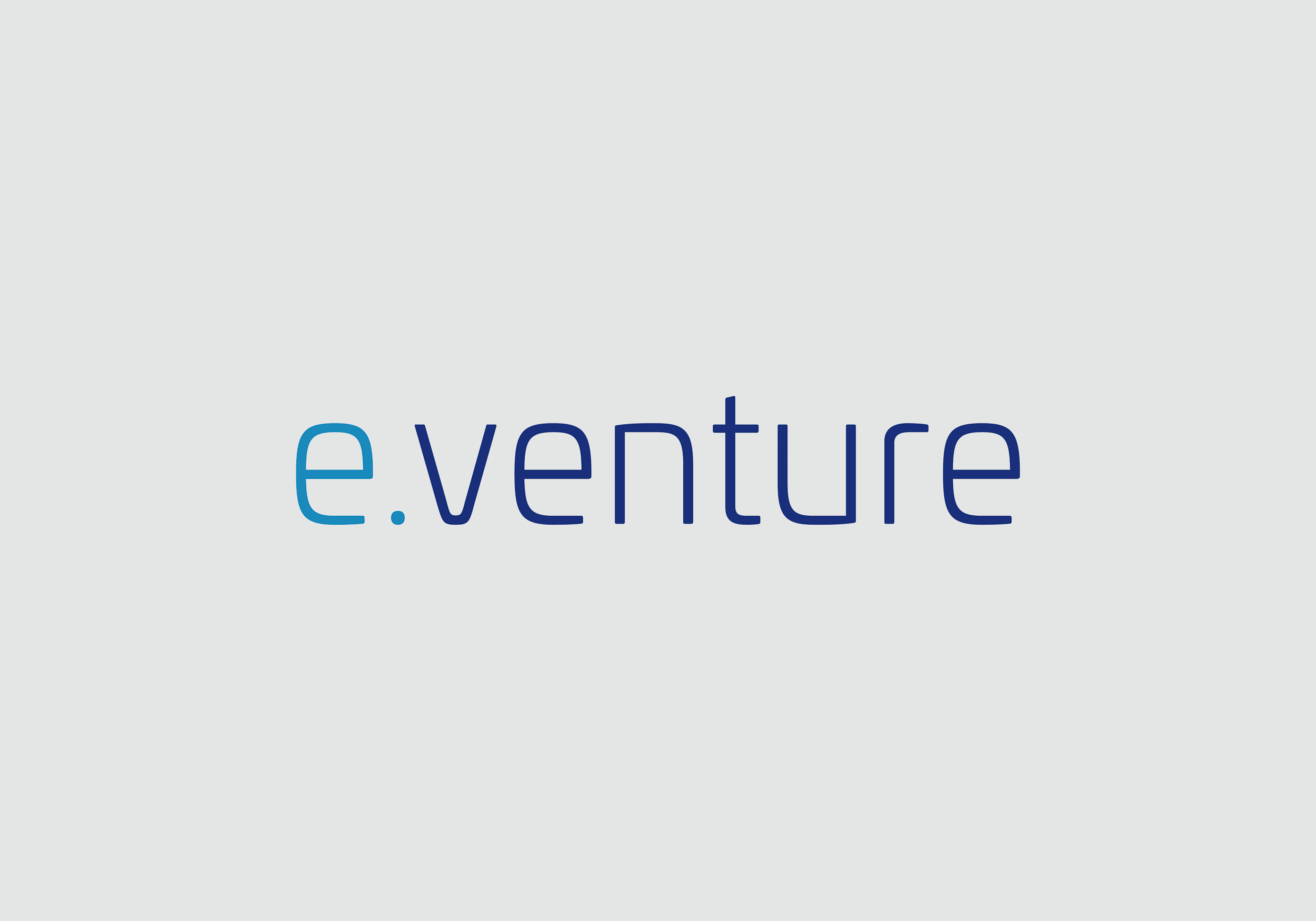 Das Logo von e.venture